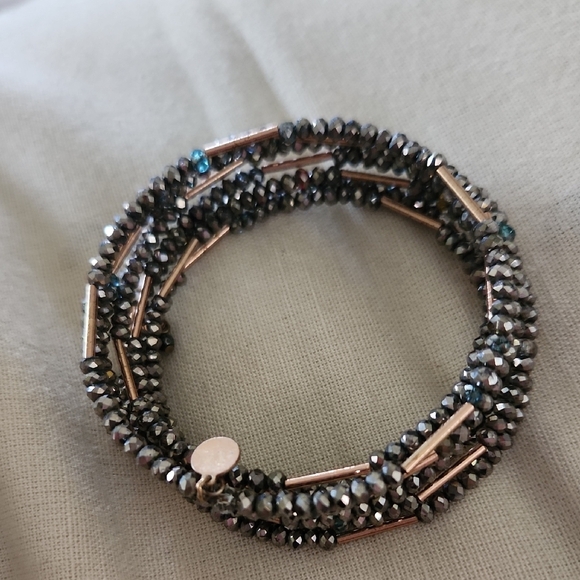 Stella & Dot Wrap Beaded Bracelet - Picture 1 of 4